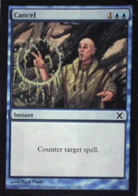 Cancel - 10th Edition: #71, Magic: The Gathering Lp R38