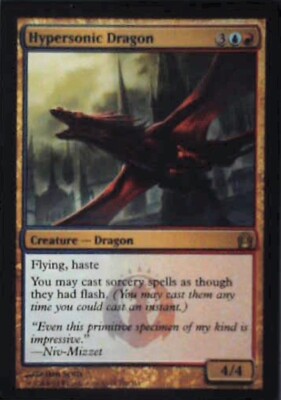 Hypersonic Dragon - Return to Ravnica: #170, Magic: The Gathering Nm R29