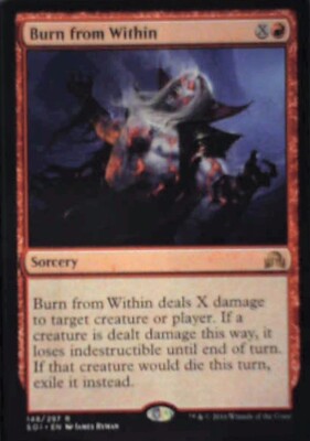 Burn from Within - Shadows over Innistrad: #148, Magic: The Gathering Nm R151