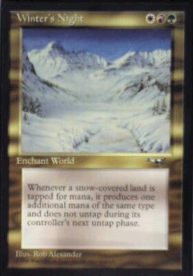 Winter's Night - Alliances: #114, Magic: The Gathering Nm R158