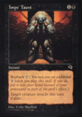 Imps' Taunt - Tempest: #138, Magic: The Gathering Nm R124