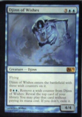 Djinn of Wishes - The List Reprints: #C18-87, Magic: The Gathering Nm R236