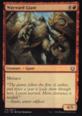 Wayward Giant - Kaladesh: #139, Magic: The Gathering Nm R202
