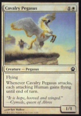 Cavalry Pegasus - Theros: #2, Magic: The Gathering Nm C336