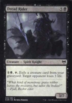 Dread Rider - Kaldheim: #89, Magic: The Gathering Nm R169
