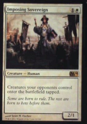 Imposing Sovereign - Magic 2014 (M14): #22, Magic: The Gathering Lp R97