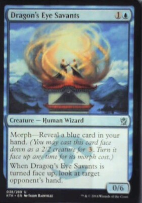 Dragon's Eye Savants - Khans of Tarkir: #38, Magic: The Gathering Nm R130