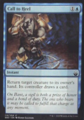 Call to Heel - Battlebond: #114, Magic: The Gathering Nm R179