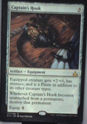 Captain's Hook - Rivals of Ixalan: #177, Magic: The Gathering Nm R129