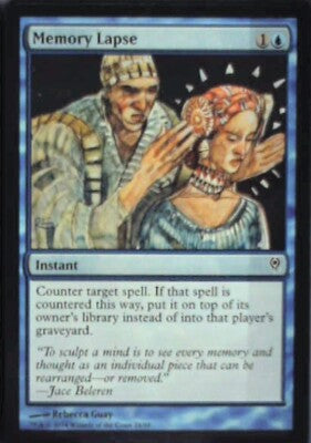 Memory Lapse - Duel Decks: Jace vs. Vraska: #24, Magic: The Gathering Nm R27