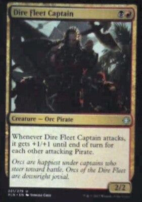 Dire Fleet Captain - Ixalan: #221, Magic: The Gathering Nm R145