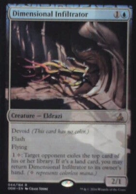 Dimensional Infiltrator - Oath of the Gatewatch: #44, MTG Nm R164