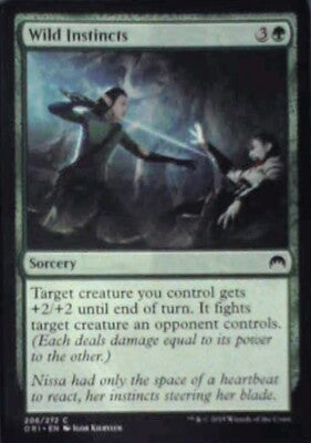 Wild Instincts - Magic Origins: #206, Magic: The Gathering Nm R187