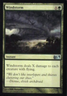 Windstorm - Magic 2014 (M14): #201, Magic: The Gathering Lp R96