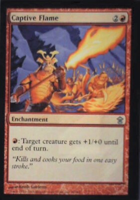 Captive Flame - Saviors of Kamigawa: #96, Magic: The Gathering Nm R86