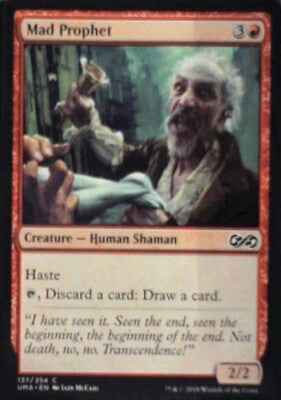 Mad Prophet - Ultimate Masters: #137, Magic: The Gathering Nm R181