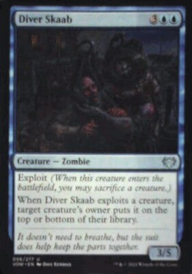 Diver Skaab - Innistrad: Crimson Vow: #56, Magic: The Gathering Nm R153