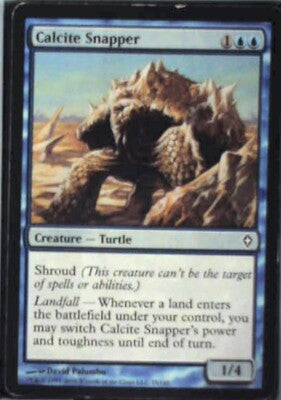 Calcite Snapper - Worldwake: #25, Magic: The Gathering Nm R92