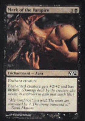 Mark of the Vampire - Magic 2014 (M14): #105, Magic: The Gathering Nm R221