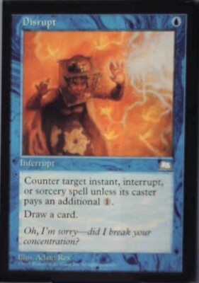 Disrupt - Weatherlight: #37, Magic: The Gathering Nm R125