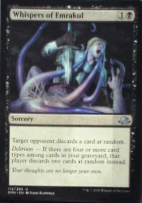 Whispers of Emrakul - Eldritch Moon: #114, Magic: The Gathering Nm R102