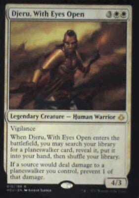 Djeru, With Eyes Open - Hour of Devastation: #10, Magic: The Gathering Nm R151