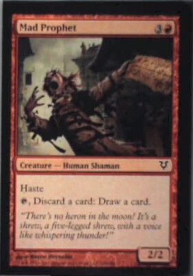 Mad Prophet - Avacyn Restored: #146, Magic: The Gathering Nm R178