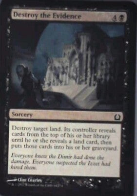 Destroy the Evidence - Return to Ravnica: #64, Magic: The Gathering Nm R242