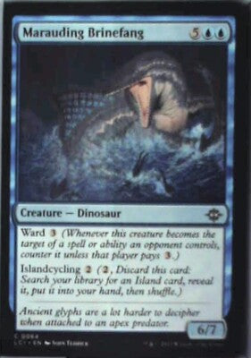 Marauding Brinefang - The Lost Caverns of Ixalan: #64, MTG Nm R203