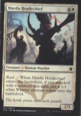 Mardu Hordechief - Khans of Tarkir: #17, Magic: The Gathering Nm R202