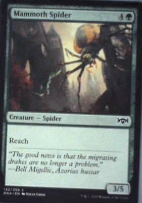 Mammoth Spider - Ravnica Allegiance: #132, Magic: The Gathering Nm R240