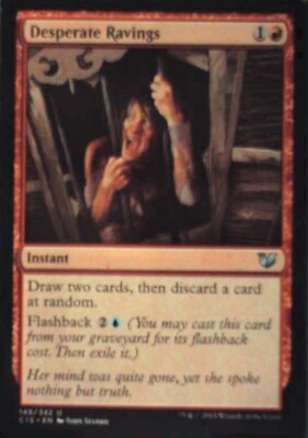Desperate Ravings - Commander 2015: #149, Magic: The Gathering Nm R158