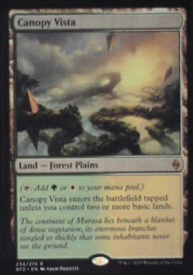 Canopy Vista - Battle for Zendikar: #234, Magic: The Gathering Nm R238