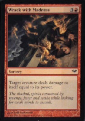 Wrack with Madness - Dark Ascension: #107, Magic: The Gathering Nm R149