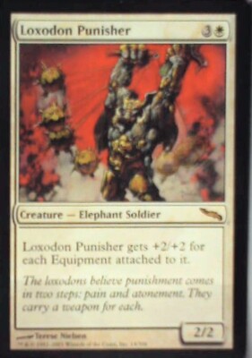 Loxodon Punisher - Mirrodin: #14, Magic: The Gathering Nm R236