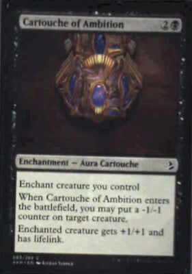 Cartouche of Ambition - Amonkhet: #83, Magic: The Gathering Lp R36