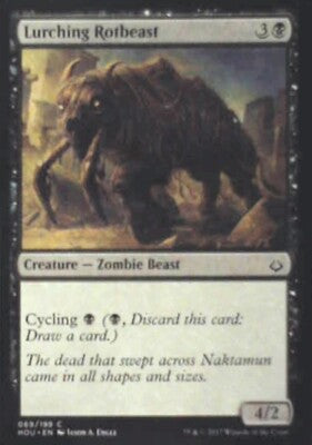 Lurching Rotbeast - Hour of Devastation: #69, Magic: The Gathering Nm R116