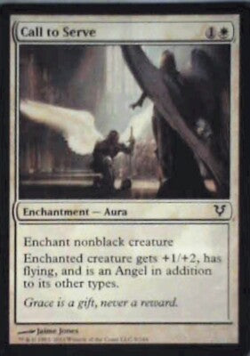 Call to Serve - Avacyn Restored: #9, Magic: The Gathering Nm R178