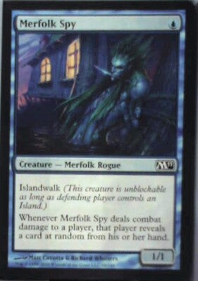 Merfolk Spy - Magic 2011 (M11): #66, Magic: The Gathering Nm R243