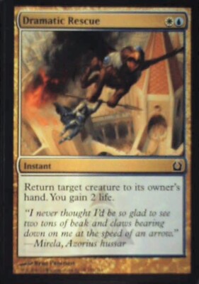 Dramatic Rescue - Return to Ravnica: #156, Magic: The Gathering Nm R242