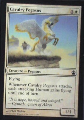 Cavalry Pegasus - Theros: #2, Magic: The Gathering Nm R61
