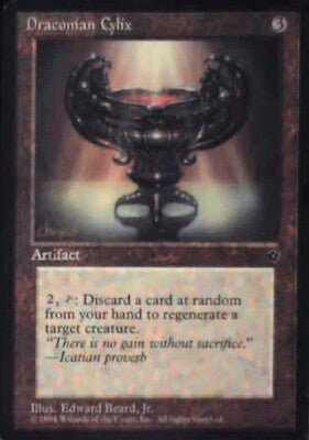 Draconian Cylix - Fallen Empires: #86, Magic: The Gathering Mp R37