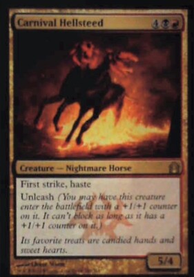 Carnival Hellsteed - Return to Ravnica: #147, Magic: The Gathering Nm R95