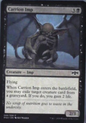 Carrion Imp - Ravnica Allegiance: #66, Magic: The Gathering Nm R110