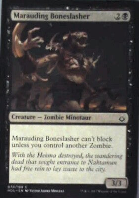 Marauding Boneslasher - Hour of Devastation: #70, Magic: The Gathering Nm R116