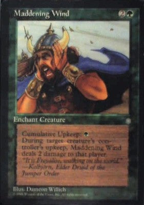 Maddening Wind - Ice Age: #254, Magic: The Gathering Lp C334