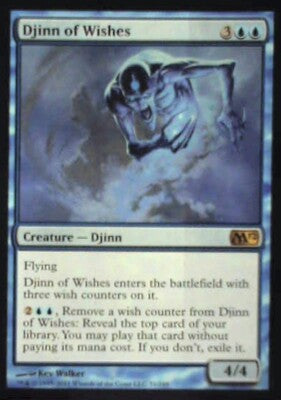 Djinn of Wishes - Magic 2010 (M10): #50, Magic: The Gathering Nm R233