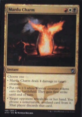 Mardu Charm - Khans of Tarkir: #186, Magic: The Gathering Lp R97