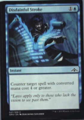 Disdainful Stroke - Guilds of Ravnica: #37, Magic: The Gathering Nm R130