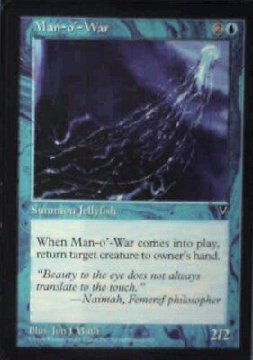 Man-o'-War - Visions: #37, Magic: The Gathering Lp R173
